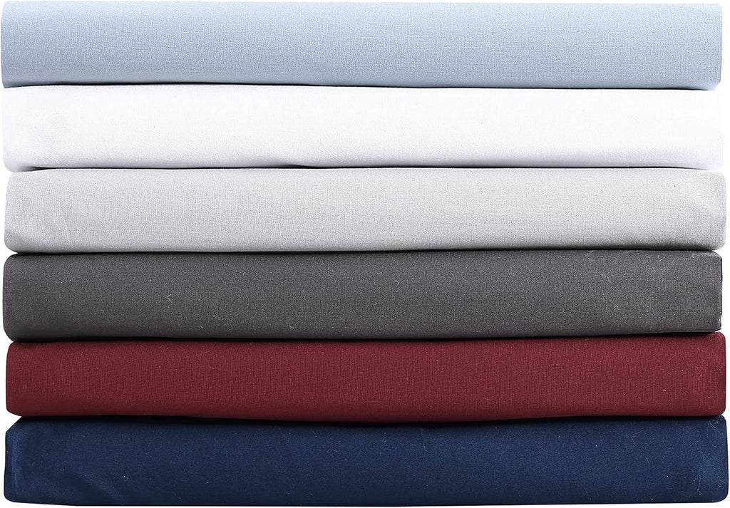 Nautica King Size Sheet Set, Crisp & Tailored Cooling Sheets with a Smooth Cotton Percale Lightweight Feel - Bed Sheets with Matching Pillo…