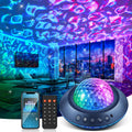 One Fire Ocean Light Projector,15 White Noises & Bluetooth Ambient Lighting, 360° Full Coverage Ceiling Projector Ocean Lamp, Remote…
