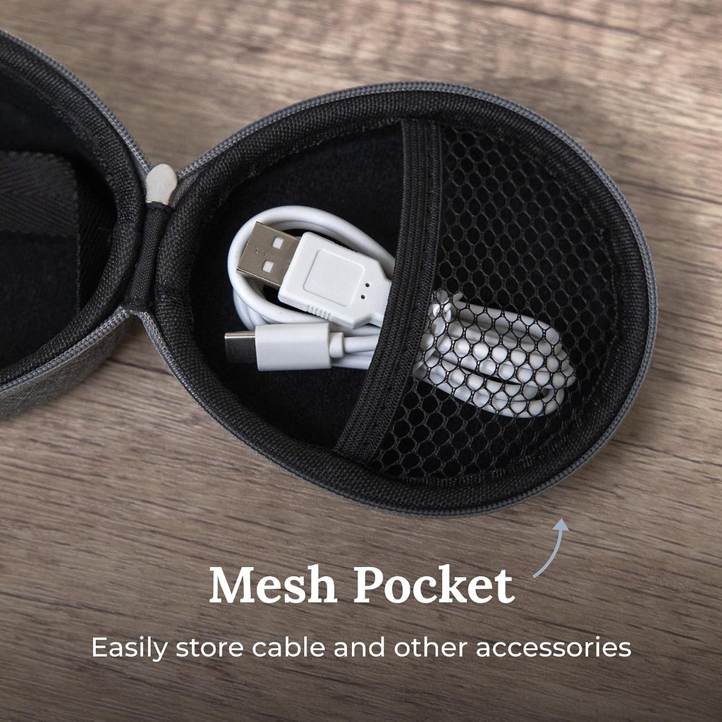 Yogasleep Crush-Resistant Travel Case for Hushh & Rohm White Noise Sound Machines, Provides Protection While Traveling, Double Stitch…