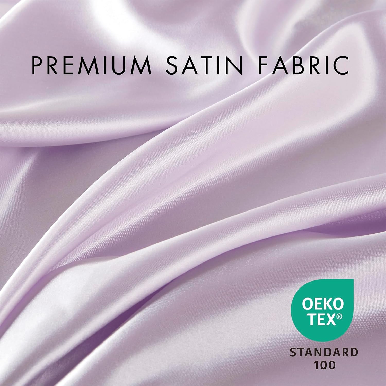 Madisonpark Madison Park Satin Sheets Twin Size, Luxurious Silky Bed Sheets, Elastic 14" Pocket fits up to 16" Mattress, Wrinkle-Free, Soft…