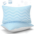 SLEEPDIARY SLEEPDIARY Pillows Standard Size Set of 2 – Adjustable Shredded Memory Foam Cooling Bed Pillows, Custom Loft for Side, Ba…