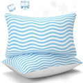 SLEEPDIARY SLEEPDIARY Pillows Queen Size Set of 2 – Adjustable Shredded Memory Foam Cooling Bed Pillows, Custom Loft for Side, Back,…