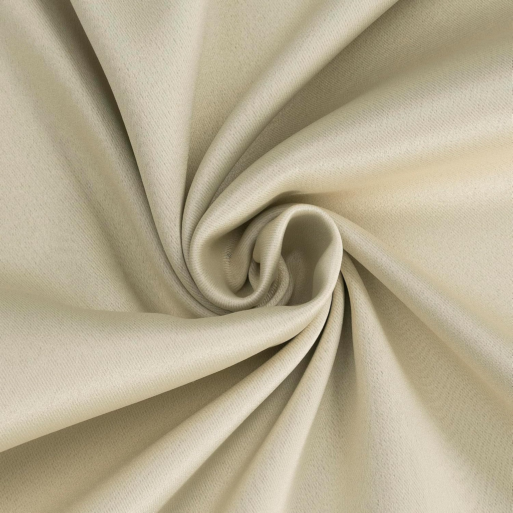 Sun Zero Oslo Theater Grade Extreme 100% Blackout Rod Pocket Curtain Panel, 52" x 84", Cream