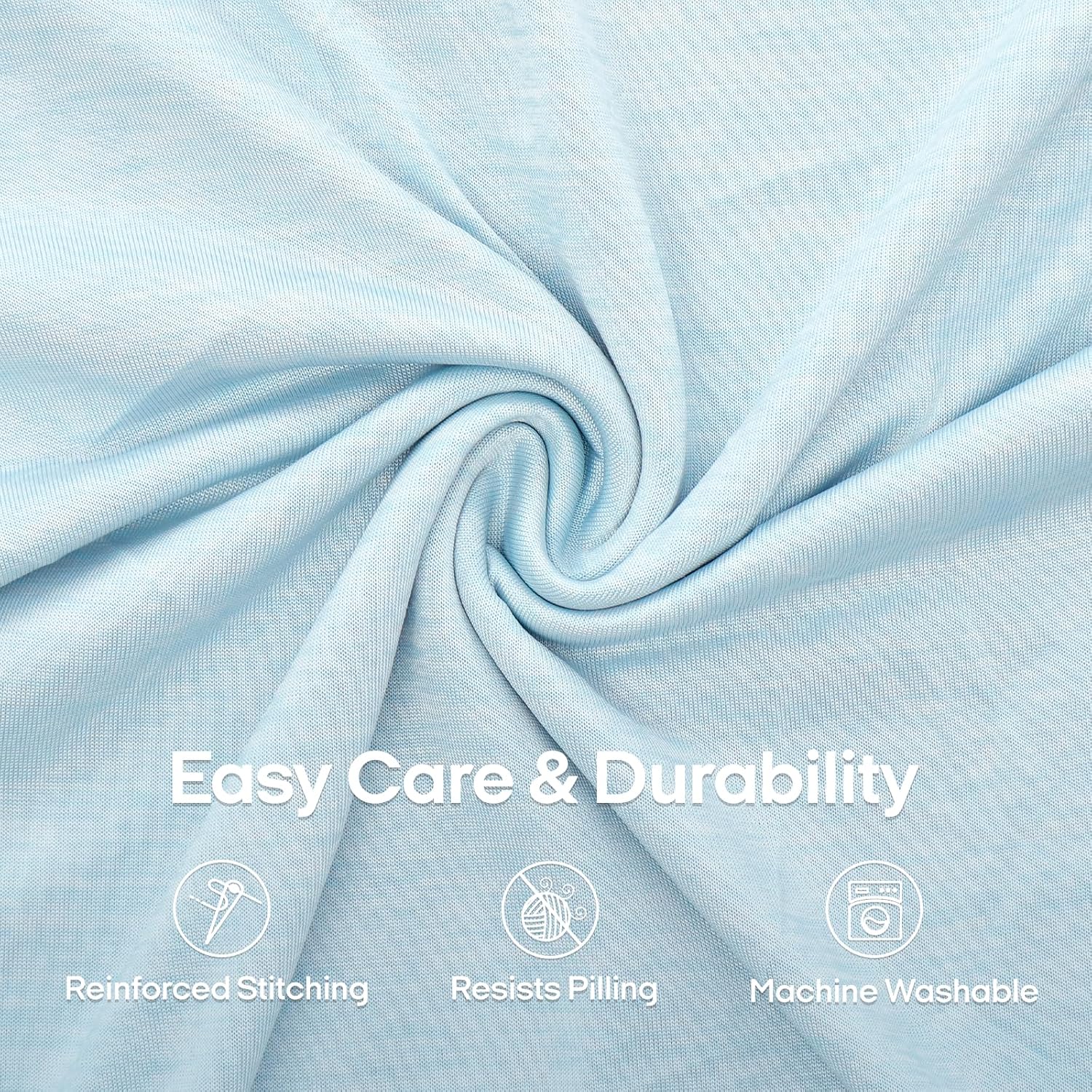 Zonli Cooling Body Pillowcase for Hot Sleepers, Breathable Body Pillow Cover, Double-Sided Cooling Fabric, Soft Silky Touch, Ideal for Nigh…