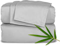 PureBamboo Pure Bamboo California King Sheets, Genuine 100% Organic Viscose Derived from Bamboo Bed Sheet Set, Soft & Cooling, Double Stitc…