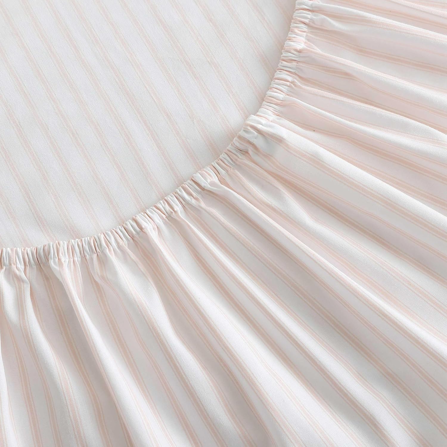 MarthaStewart Martha Stewart - Twin Size Sheets Set, Crisp & Tailored Cooling Sheets with a Smooth Cotton Percale Lightweight Feel - Bed Sh…