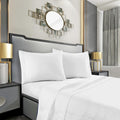 MocassiLuxuryBedding Mocassi Full Sheet Set - Luxury Hotel 1800 Premier Bedding Sheets & Pillowcases - Ultra Soft Breathable & Cooling Bed…