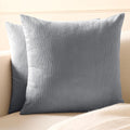 EncasaXO Encasa XO Corduroy Throw Pillows Covers 16"x16", Set of 2 Soft Textured Striped Boho Pillow Covers | Decorative and Cozy Cushion C…