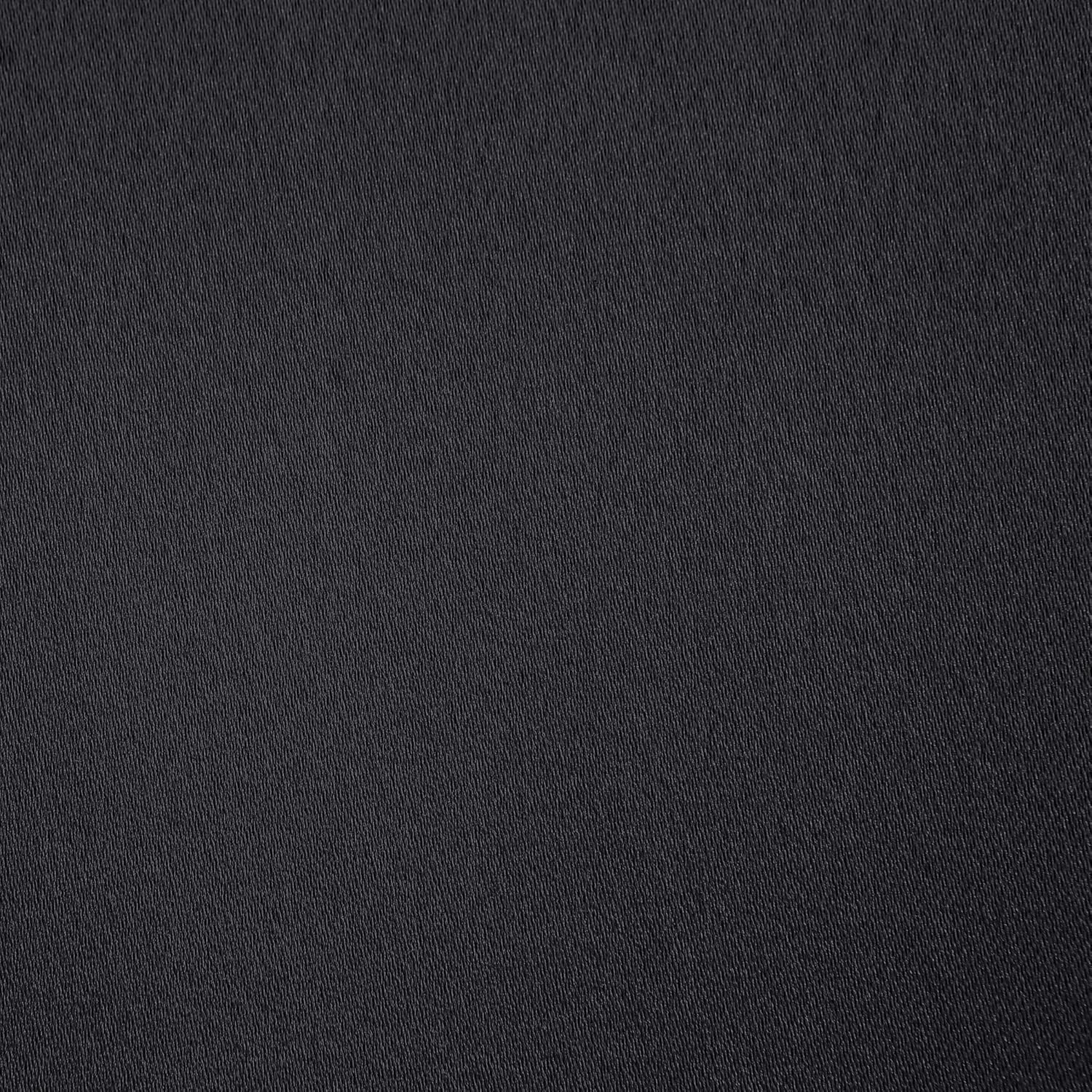 Sun Zero Oslo Theater Grade Extreme Total Blackout Rod Pocket Curtain Panel, 52" x 84", Coal
