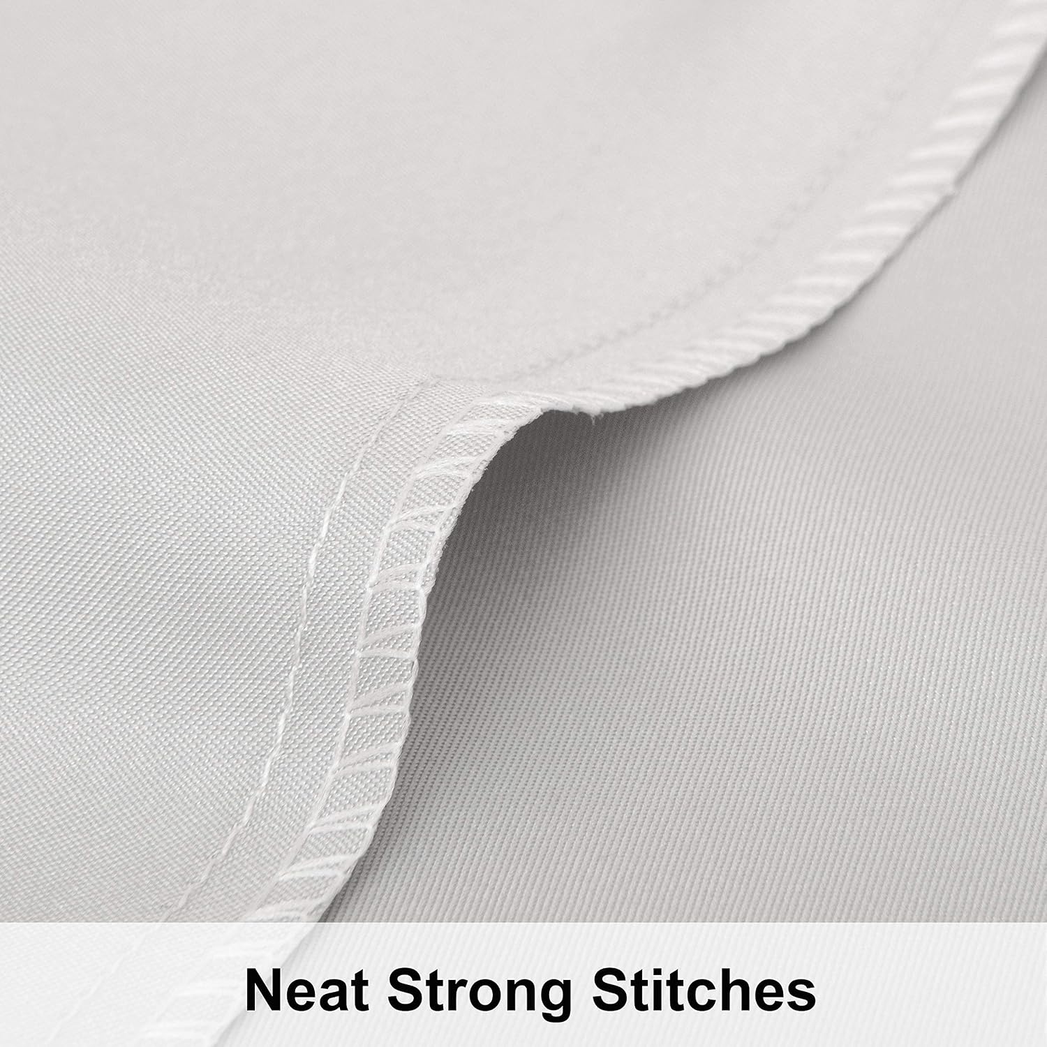 Ntbay 2 Pack Satin King Pillowcases for Hair and Skin, Luxurious and Silky Pillow Cases with Envelope Closure, 20x40 Inches, Silver Grey 2…