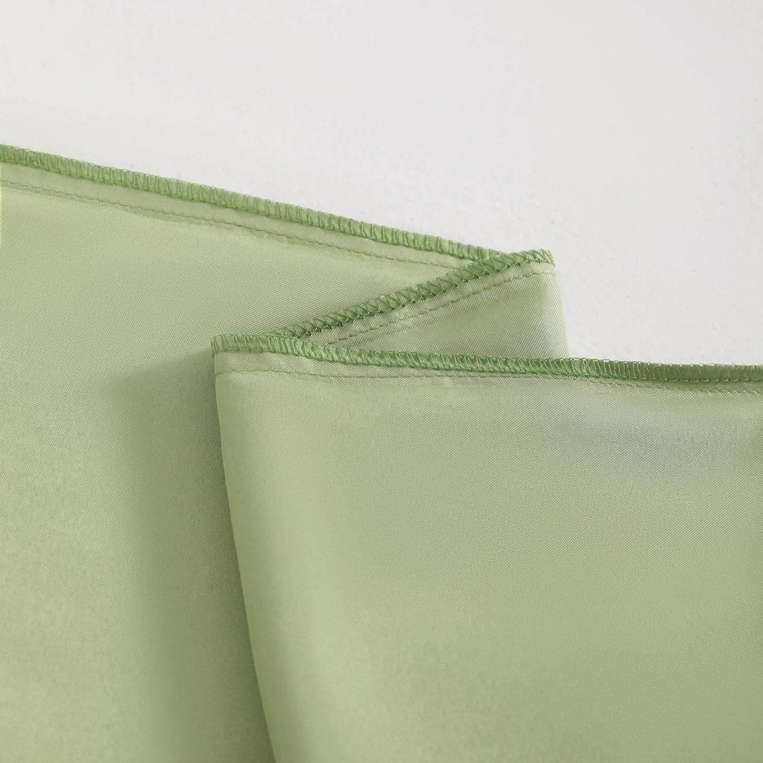Ntbay Satin Body Pillowcase for Hair and Skin, Luxurious and Silky Pillow case with Envelope Closure, 20x54 Inches, Sage Green 54 Inches Gr…