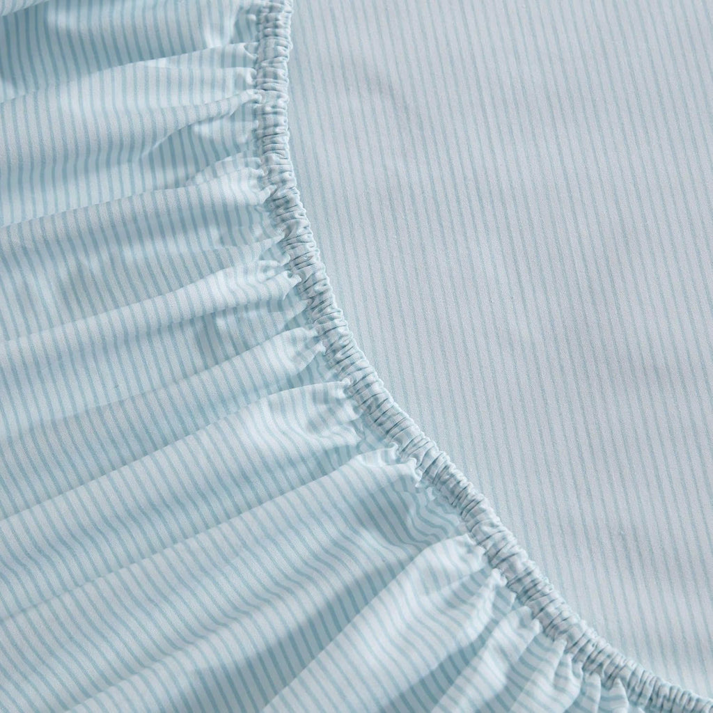 MarthaStewart Martha Stewart - Queen Size Sheets Set, Crisp & Tailored Cooling Sheets w/a Naturally Smooth Cotton Percale Lightweight Feel…