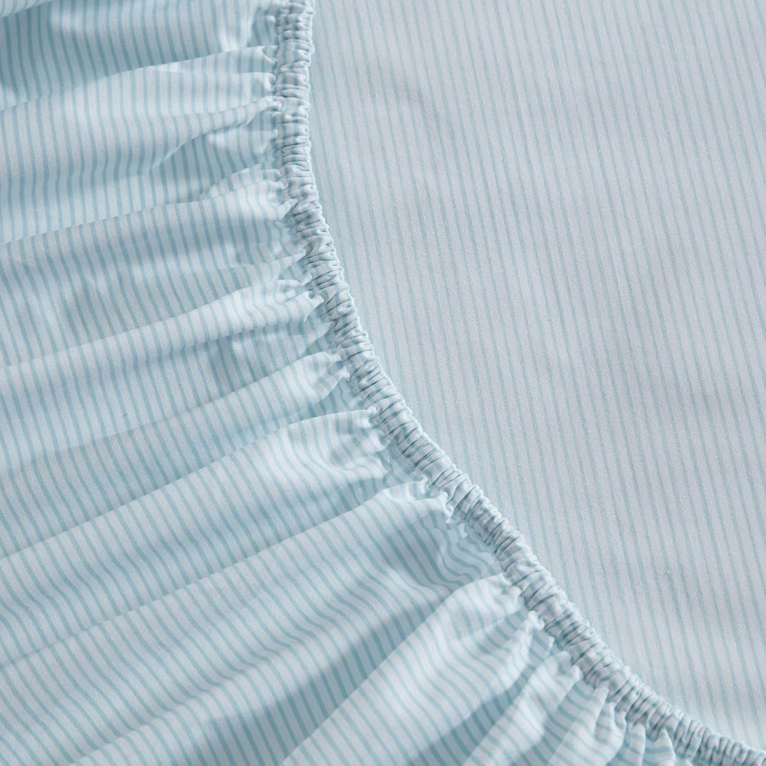 MarthaStewart Martha Stewart - Queen Size Sheets Set, Crisp & Tailored Cooling Sheets w/a Naturally Smooth Cotton Percale Lightweight Feel…