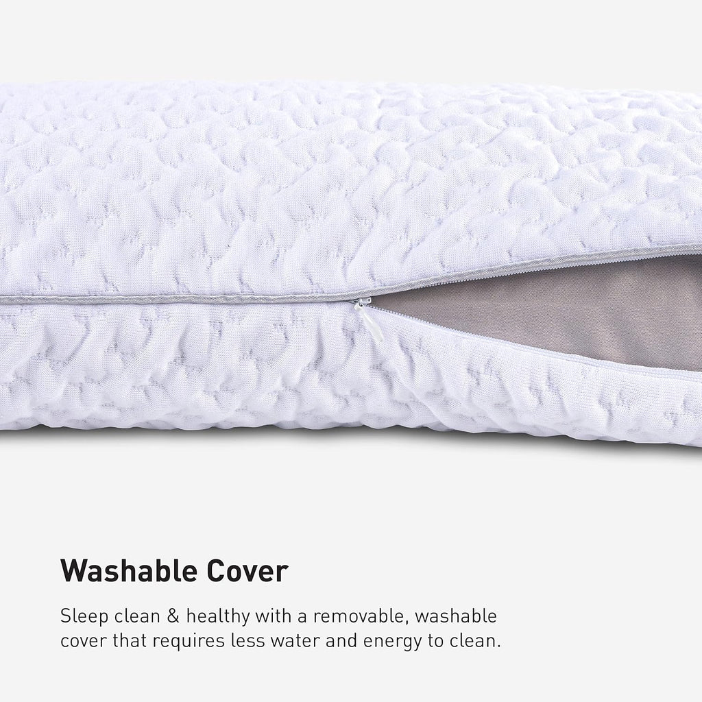 Bedgear Balance Performance Pillow – 0.0 - Moisture Wicking Bed Pillow for All Sleep Positions - Medium Firmness Bed Pillow - Washable…