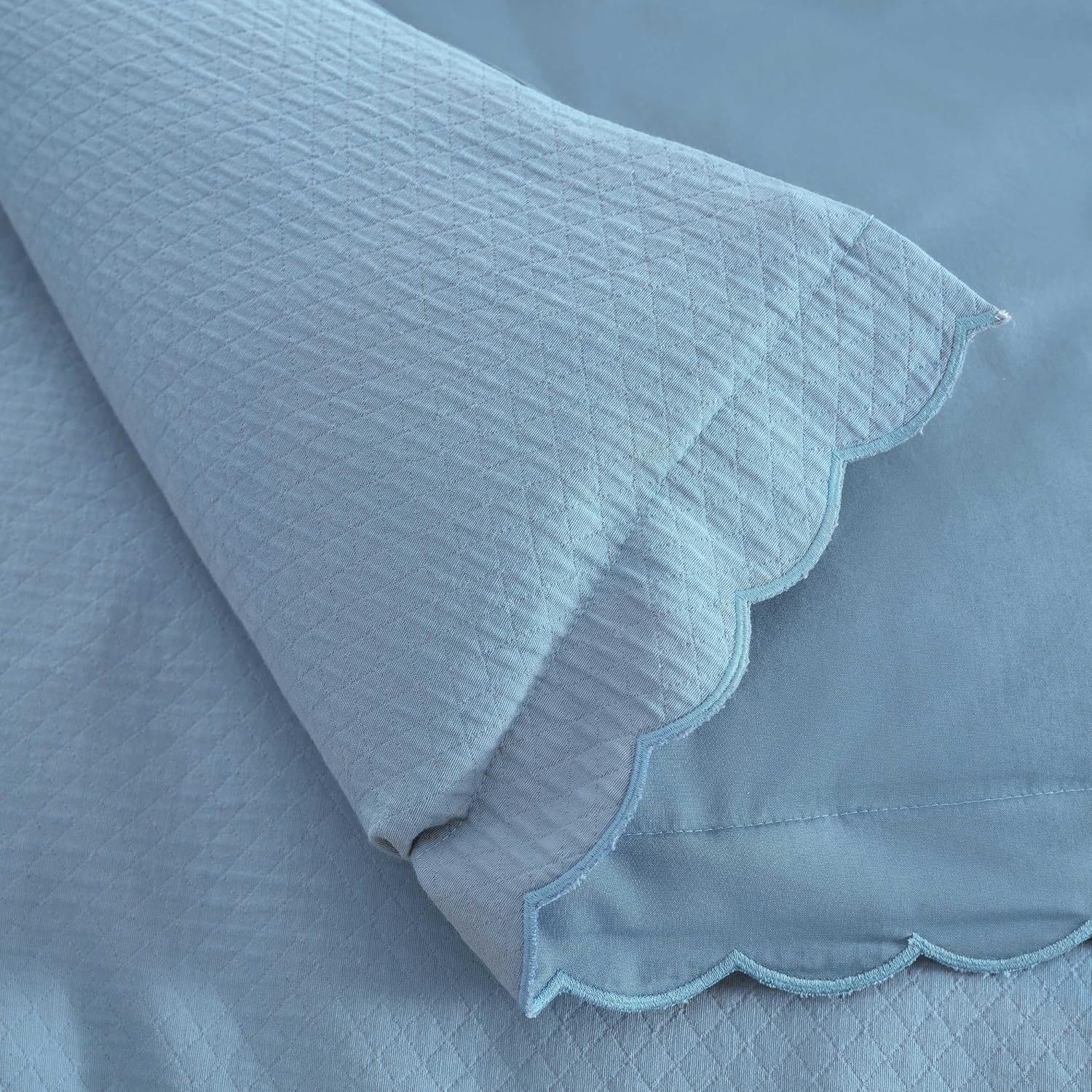MarthaStewart Martha Stewart - King Duvet Cover Set, 100% Soft Cotton Blend Bedding, Corner Ties & Button Closure, 3 Piece Bed Set with Mat…
