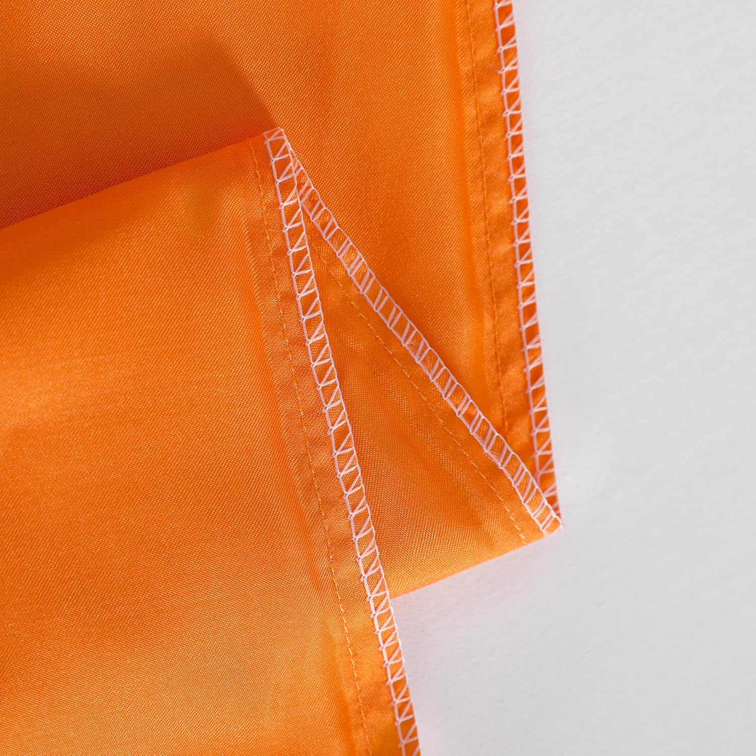 Ntbay 12 Pack Satin Queen Pillowcases for Hair and Skin, Luxurious and Silky Pillow Cases with Envelope Closure, 20 x 30 Inches, Orange 12…
