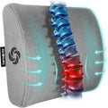 Samsonite Memory Foam Lumbar Support Pillow for Office Chair, Gaming Chair & Car Seat Automotive Use, Ergonomic Back Cushion, Work from…