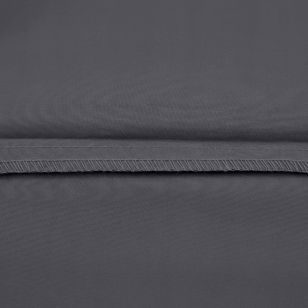 Leeden Body Pillow Cover, 100% Cotton, 800 Thread Count Pillowcase, Soft Breathable Long Pillow Case for Adults, Envelope Closure (Grey,21"…