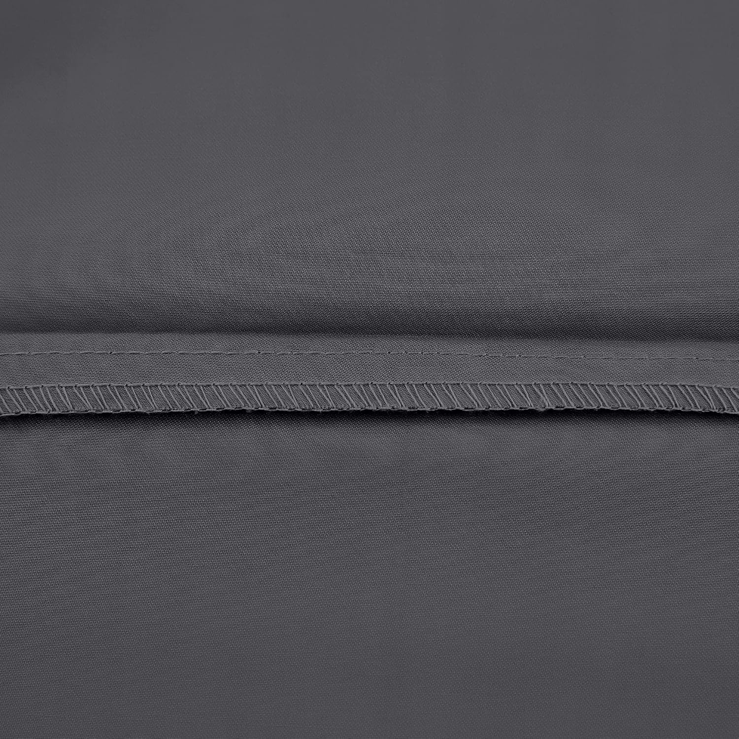 Leeden Body Pillow Cover, 100% Cotton, 800 Thread Count Pillowcase, Soft Breathable Long Pillow Case for Adults, Envelope Closure (Grey,21"…