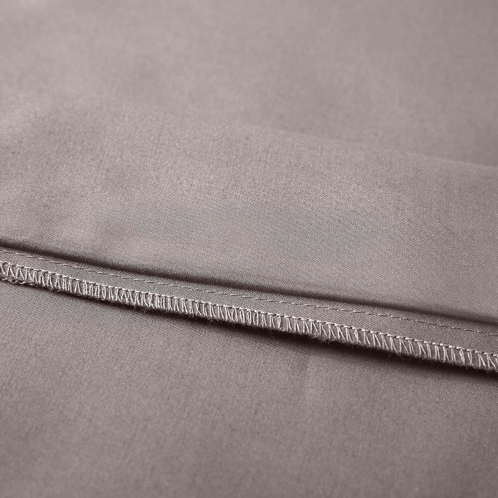 Leeden Body Pillow Cover, 100% Cotton, 800 Thread Count, Soft Breathable Long Pillow Case, Envelope Closure (Light Taupe,21"x 54") Cotton