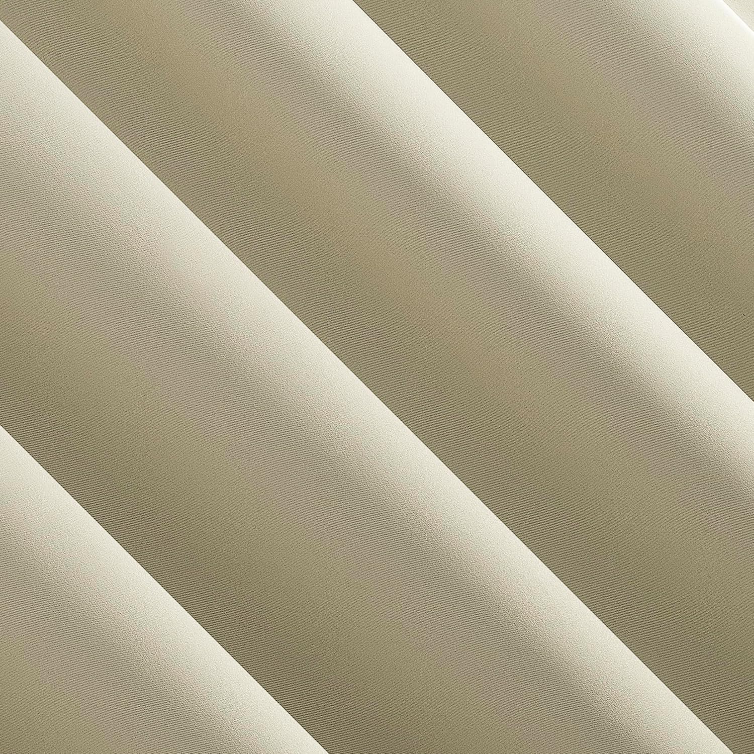 Sun Zero Oslo Theater Grade Extreme 100% Blackout Rod Pocket Curtain Panel, 52" x 63", Cream