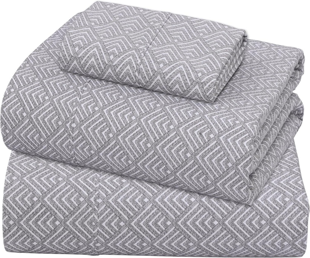 Zoyer 100% Cotton Sheets – Twin XL Size Percale Bedding, Cooling & Breathable, Durable with a Crisp, Soft & Comfortable Feel, 16" Deep Pock…