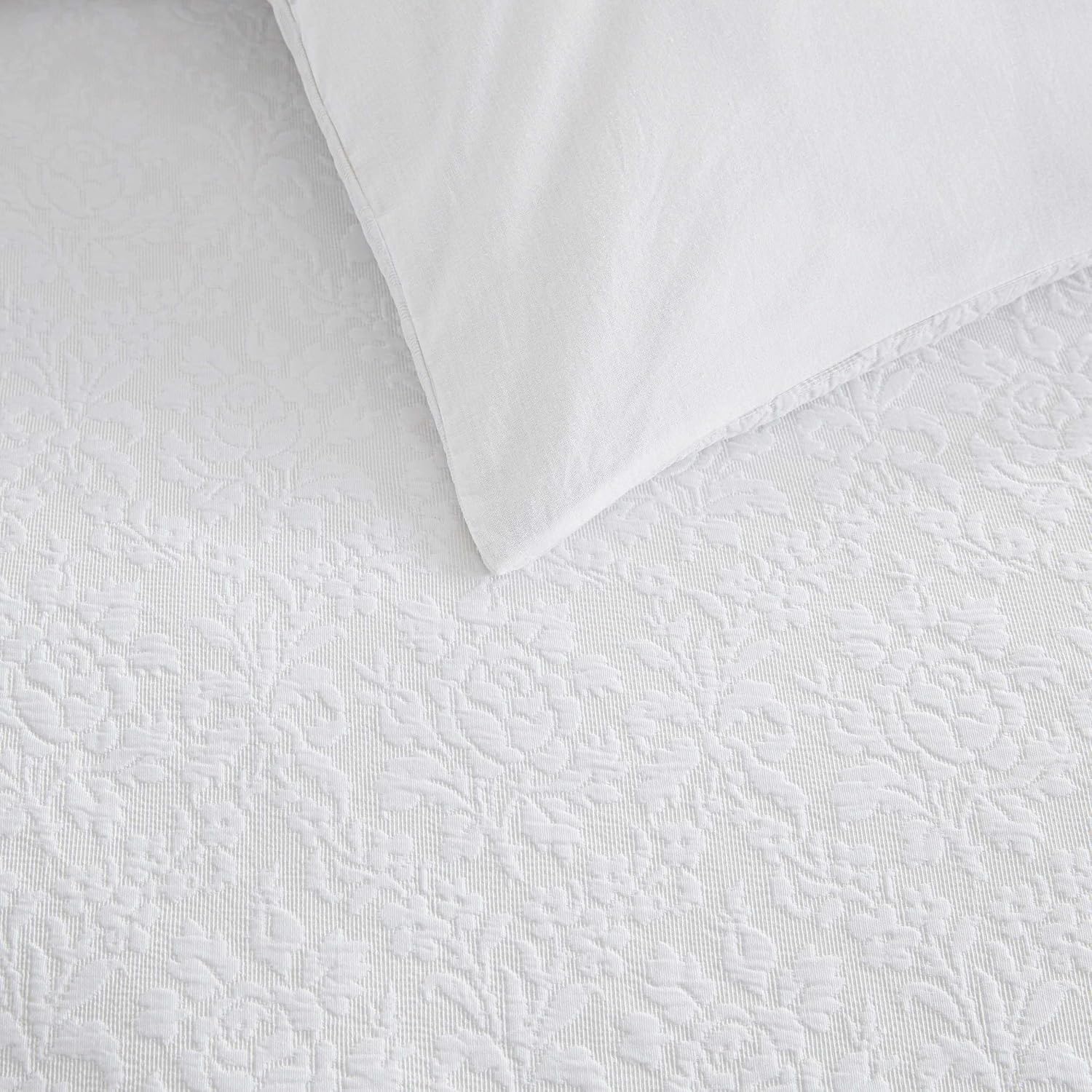 MarthaStewart Martha Stewart - Queen Duvet Cover Set, Cotton-Rich Plain Weave Bedding w/Matching Pillowcases, Lightweight for Year-Round Co…