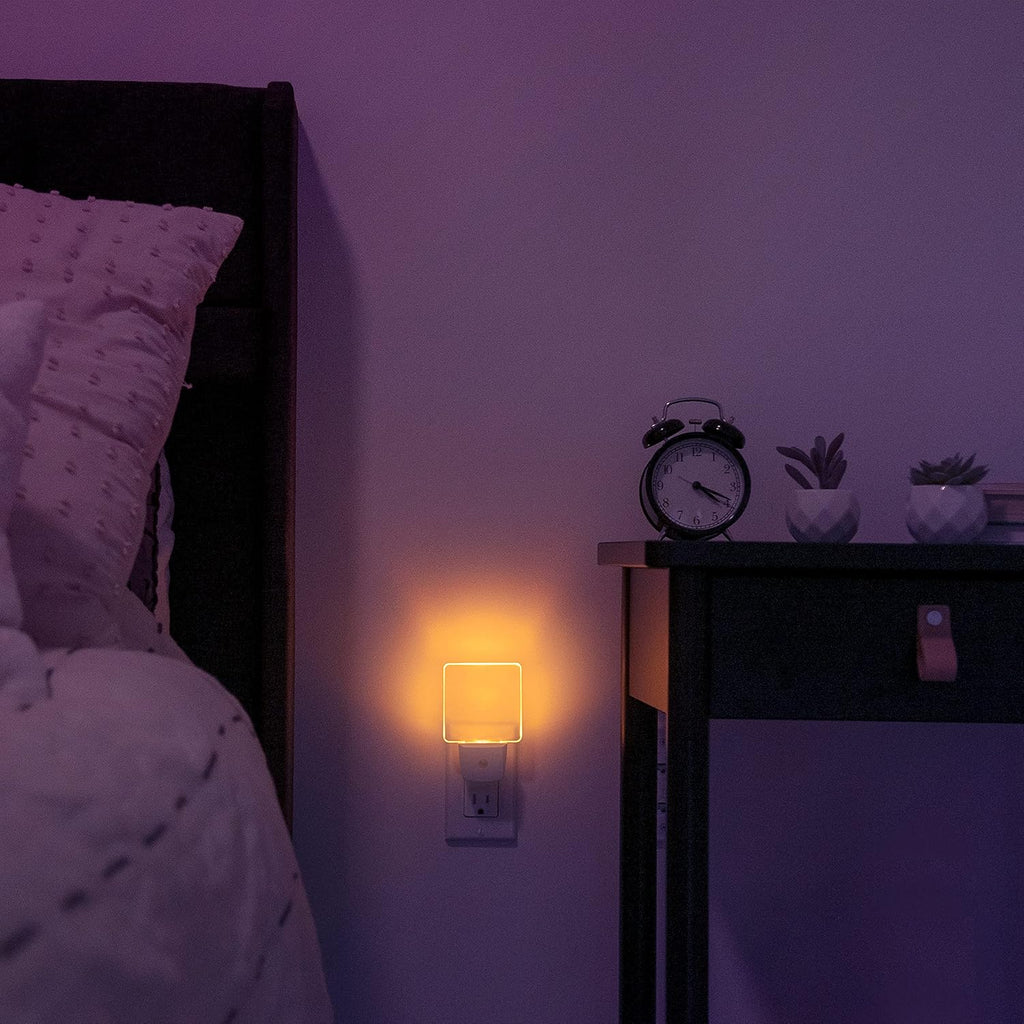 Harth 2-Pack Automatic Adults & Kids Night Lights Plug into Wall I Cozy Home Decor Led Wall Lights Bedroom Ambient Lighting I Dusk to Dawn…