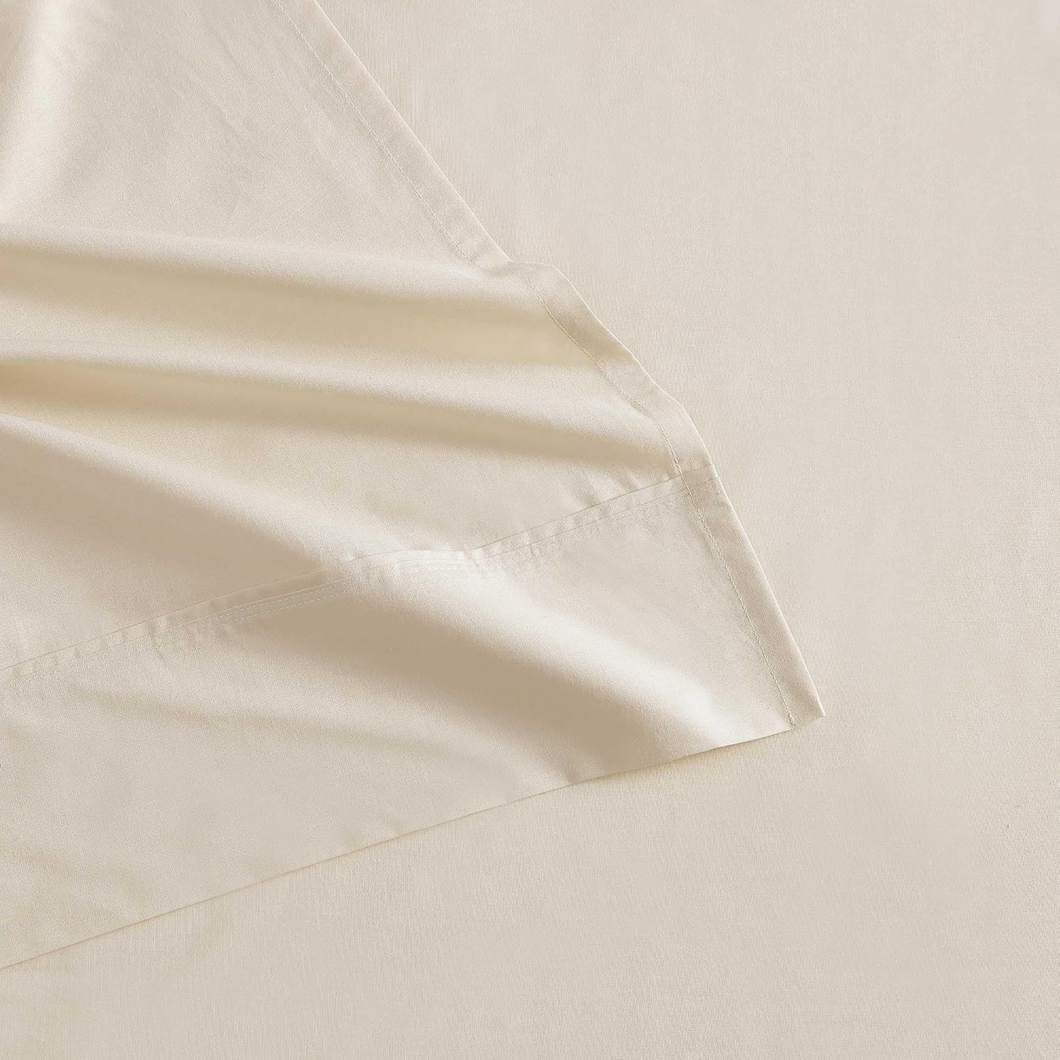 MarthaStewart Martha Stewart - Queen Size Sheets Set, Crisp & Tailored Cooling Sheets w/a Naturally Smooth Cotton Percale Lightweight Feel…