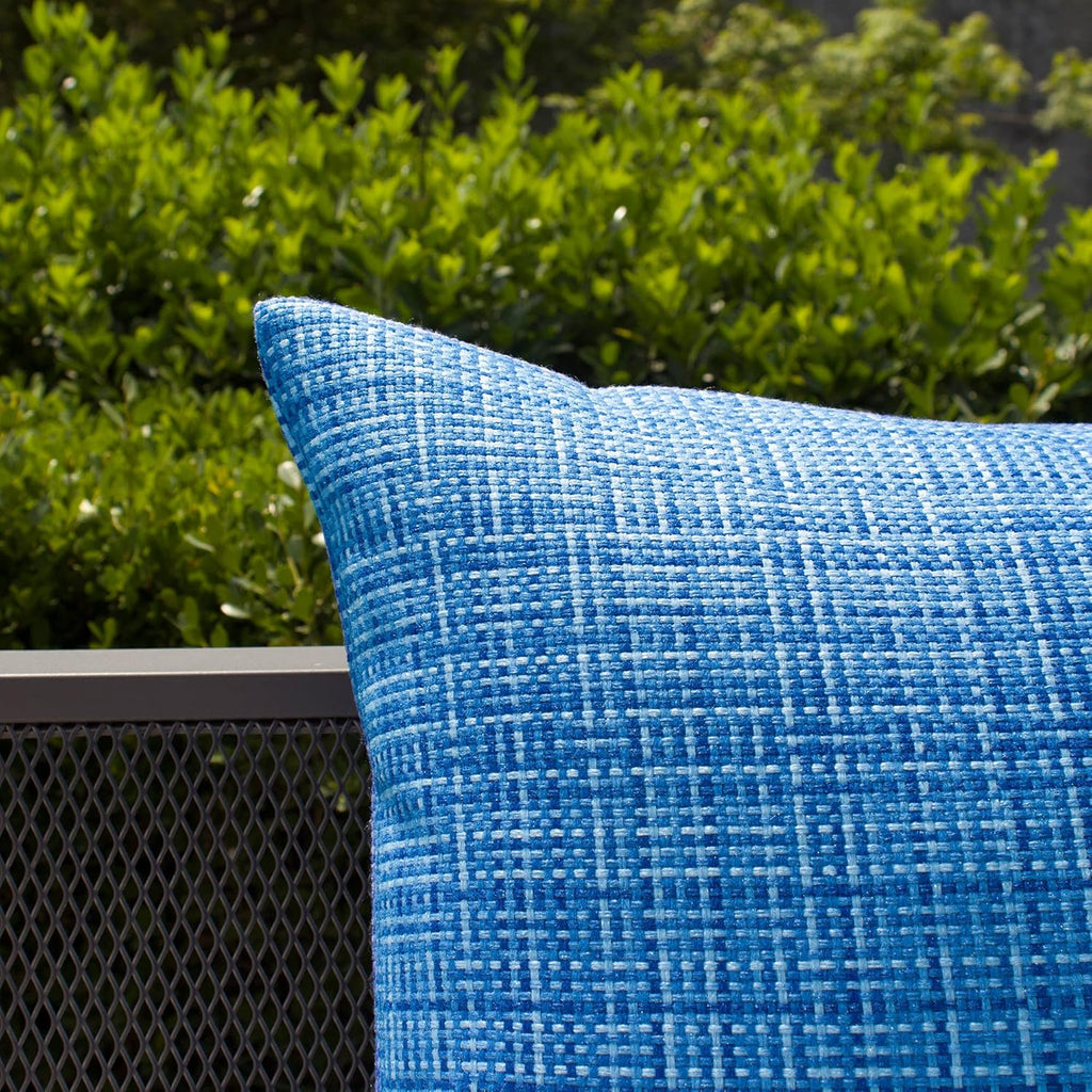 Kevin Textile Outdoor Waterproof Throw Pillow Covers 14x36 Inch Pack of 1 Woven Faux Linen Decorative Water Resistant Long Body Lumbar…