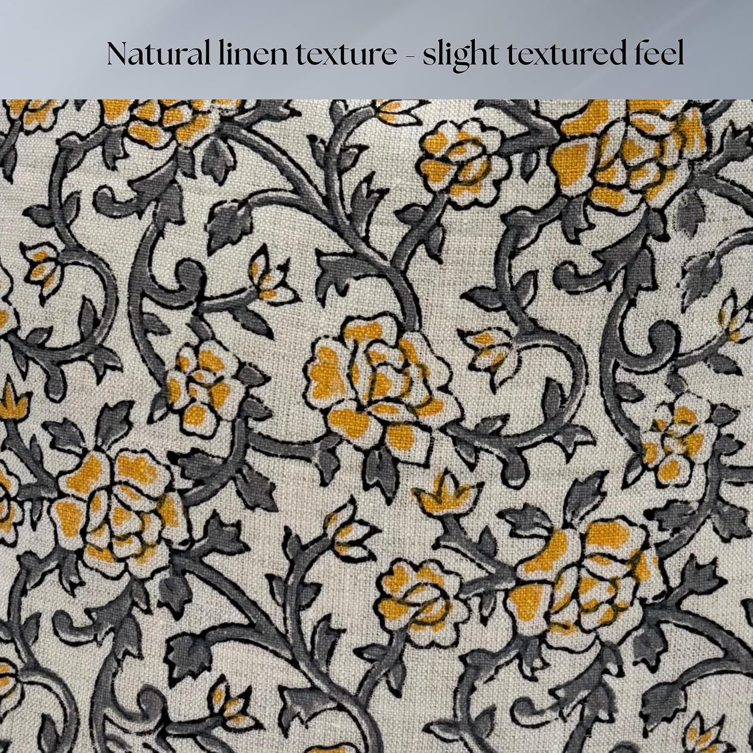 LineandLoop Linen Yellow Pillow Throw Pillow Covers 20x20 inch Pillow Farmhouse Style Spring Decorative Pillow Covers for Couch Living Room…