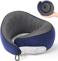 KPNEOL Travel Pillow, 100% Pure Memory Foam Travel Neck Pillow Airplane Neck Support Ergonomic Design for Traveling Suitable for…