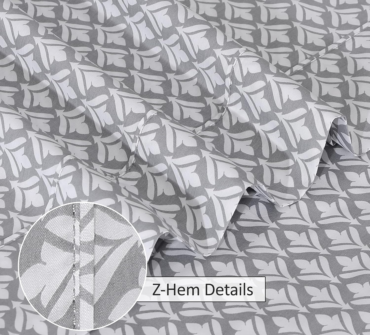 Ruvanti 100% Cotton Percale Sheets Full Size – Crisp Cooling Bed Sheets for Hot Sleepers, Deep Pocket 16”, Soft Breathable & Durable Hotel-…