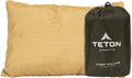 Teton Sports Camp Pillow; Great for Travel, Camping and Backpacking; Washable, Green 1 Count Cotton Green