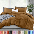 Utopia Bedding Duvet Cover Queen Size - 3 Piece with Zipper Closure - 1 Comforter Cover 90X90 Inches & 2 Pillow Shams 20X26 Inches…