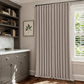 Twodrapes 70 Inch Extra Wide Blackout Curtain 90 Inches Long for Living Room Pinch Pleated Thick Linen Thermal Insulated Drapes Back Tab Bu…