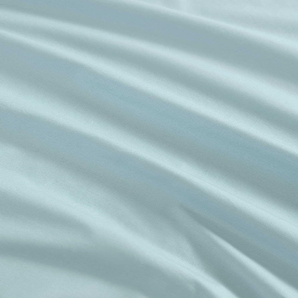 MarthaStewart Martha Stewart - Full Size Sheets Set, Crisp & Tailored Cooling Sheets w/a Naturally Smooth Cotton Percale Lightweight Feel -…