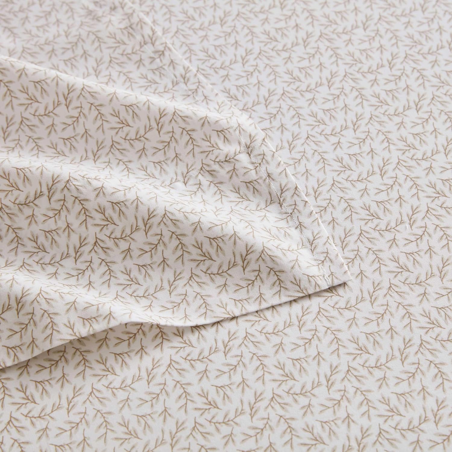 MarthaStewart Martha Stewart - Full Size Sheets Set, Crisp & Tailored Cooling Sheets w/a Naturally Smooth Cotton Percale Lightweight Feel -…
