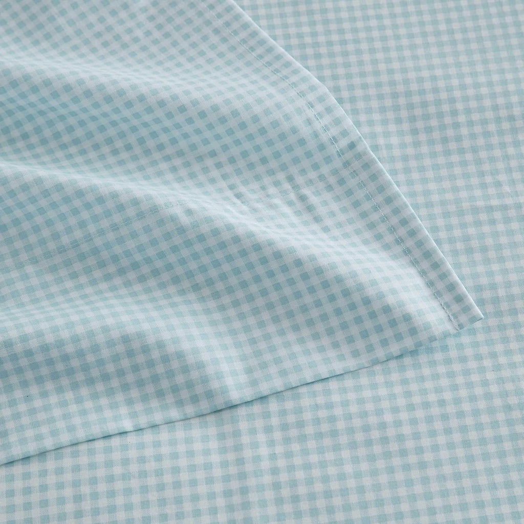 MarthaStewart Martha Stewart - King Size Sheets Set, Crisp & Tailored Cooling Sheets w/a Naturally Smooth Cotton Percale Lightweight Feel -…