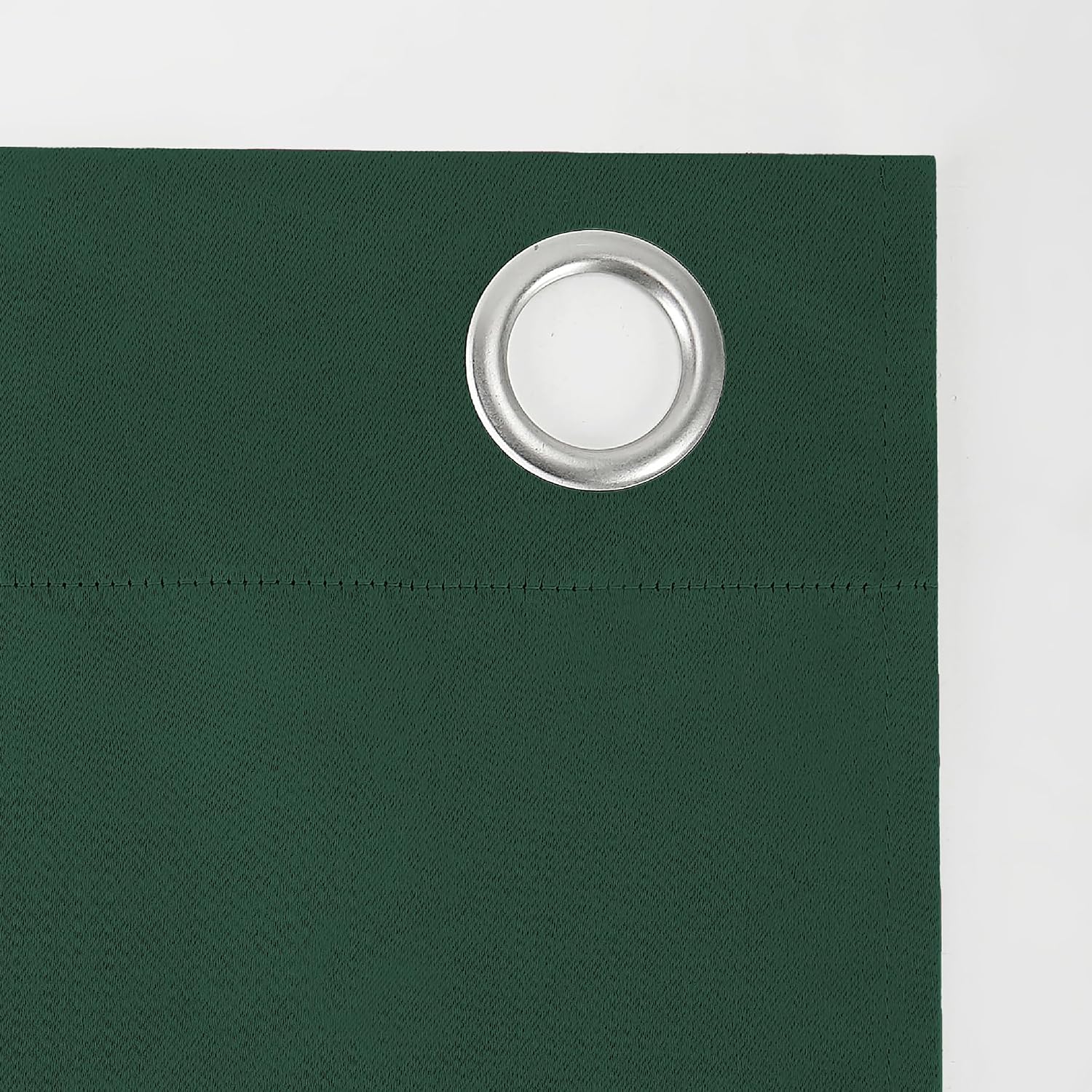 Sun Zero Easton Energy Saving Blackout Grommet Curtain Panel, Evergreen, 40" W x 95" L (1 Panel)