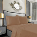 MocassiLuxuryBedding Mocassi Cali King Sheet Set - Luxury Hotel 1800 Premier Bedding Sheets & Pillowcases - Ultra Soft Breathable & Cooling…