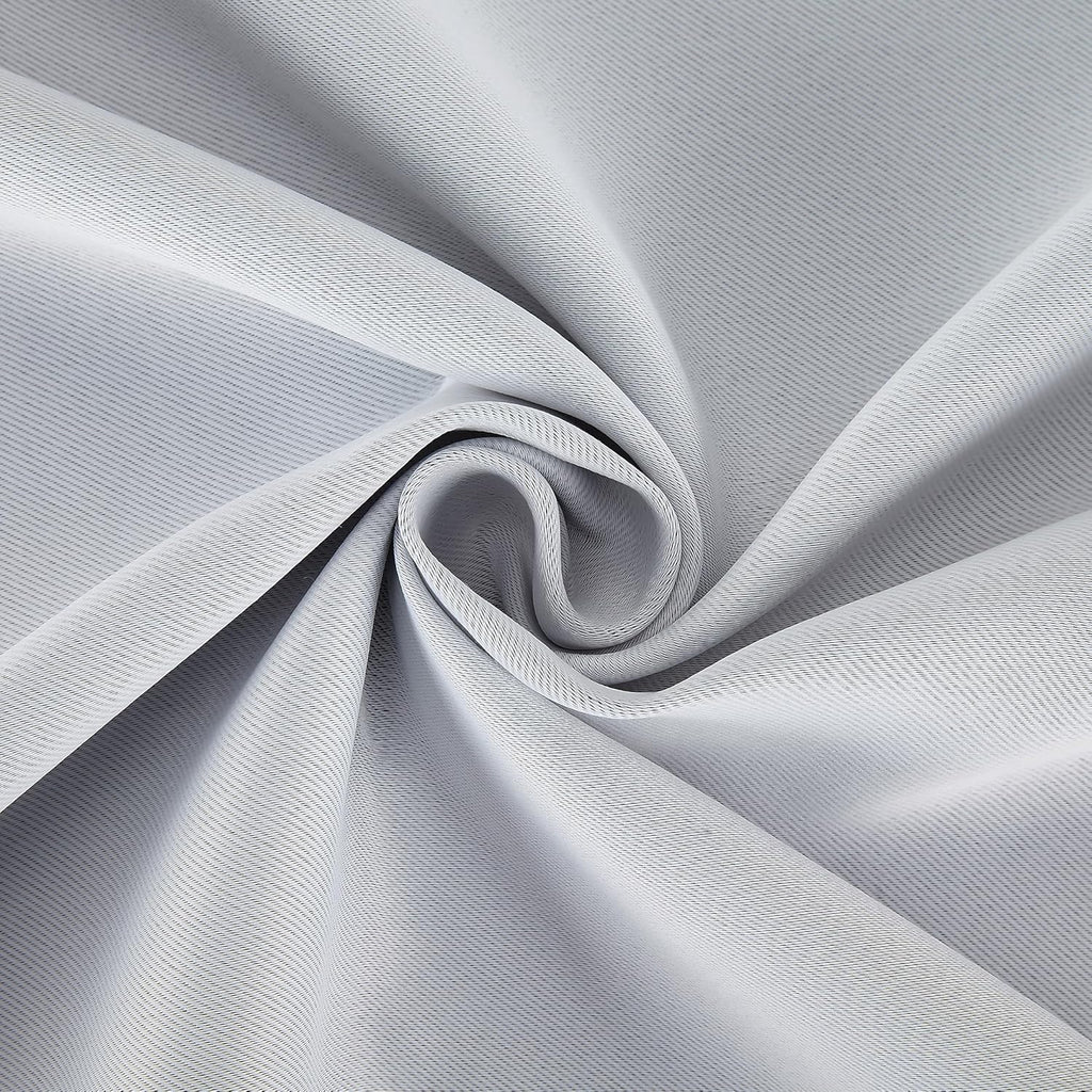 Sun Zero Easton Energy Saving Blackout Grommet Curtain Panel, Oyster White, 40" W x 120" L (1 Panel)