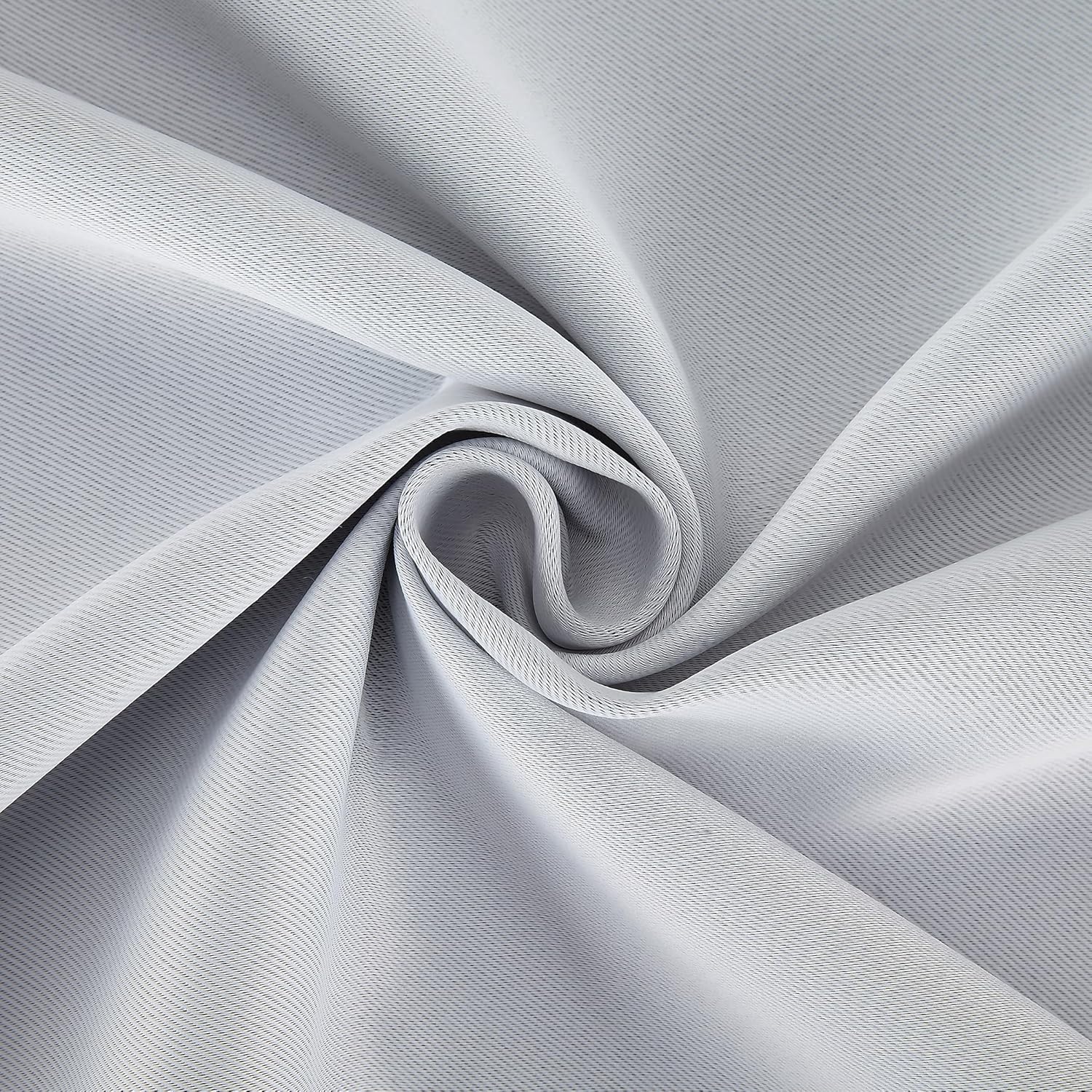 Sun Zero Easton Energy Saving Blackout Grommet Curtain Panel, Oyster White, 40" W x 120" L (1 Panel)