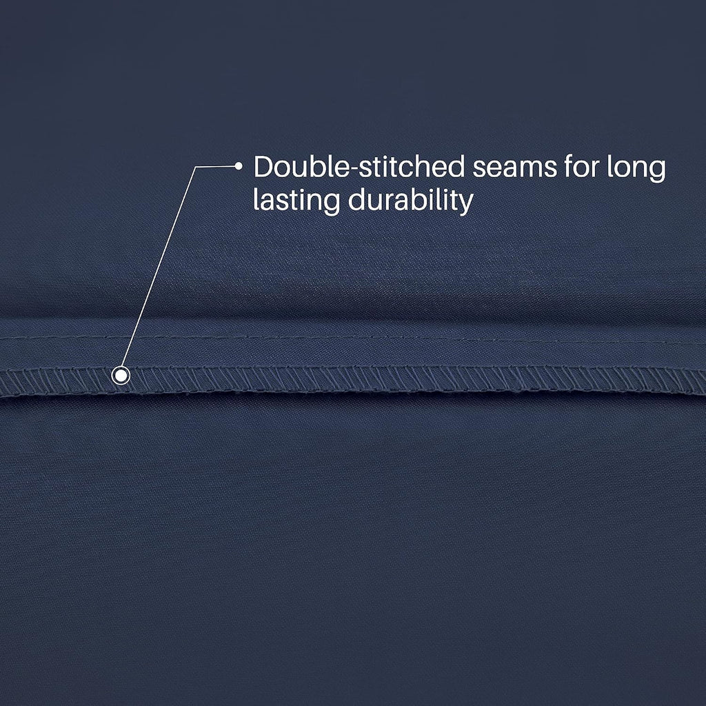Oubonun 100% Cotton Body Pillowcase - 800 Thread Count/21x54, Moisture Absorbent and Breathable, Hotel Body Pillow Cover for All Seasons, N…