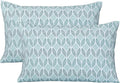 FEATHER & STITCH NEW YORK 100% Cotton 2 Piece King Pillow Cases, 300TC Ultra-Soft Pillowcases with Envelope Closure, Wrinkle- Fade- Stain…