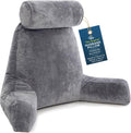 Husband Pillow XXL The Original for Adults - 30" Tall Backrest for Sitting Up in Bed - Firm Support Reading & Bed Rest Pillows for…
