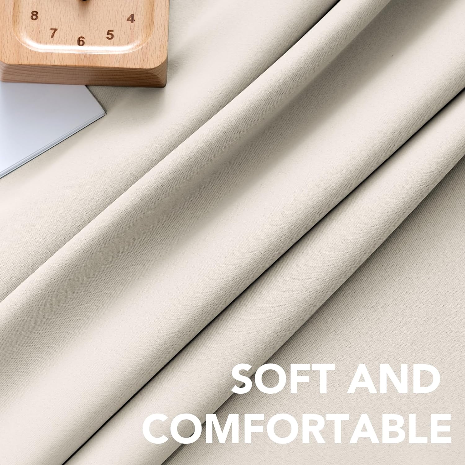 H.VERSAILTEX Light Reducing Curtains Thermal Insulated Window Treatment Panels Room Darkening Privacy Assured Drapes for Living…