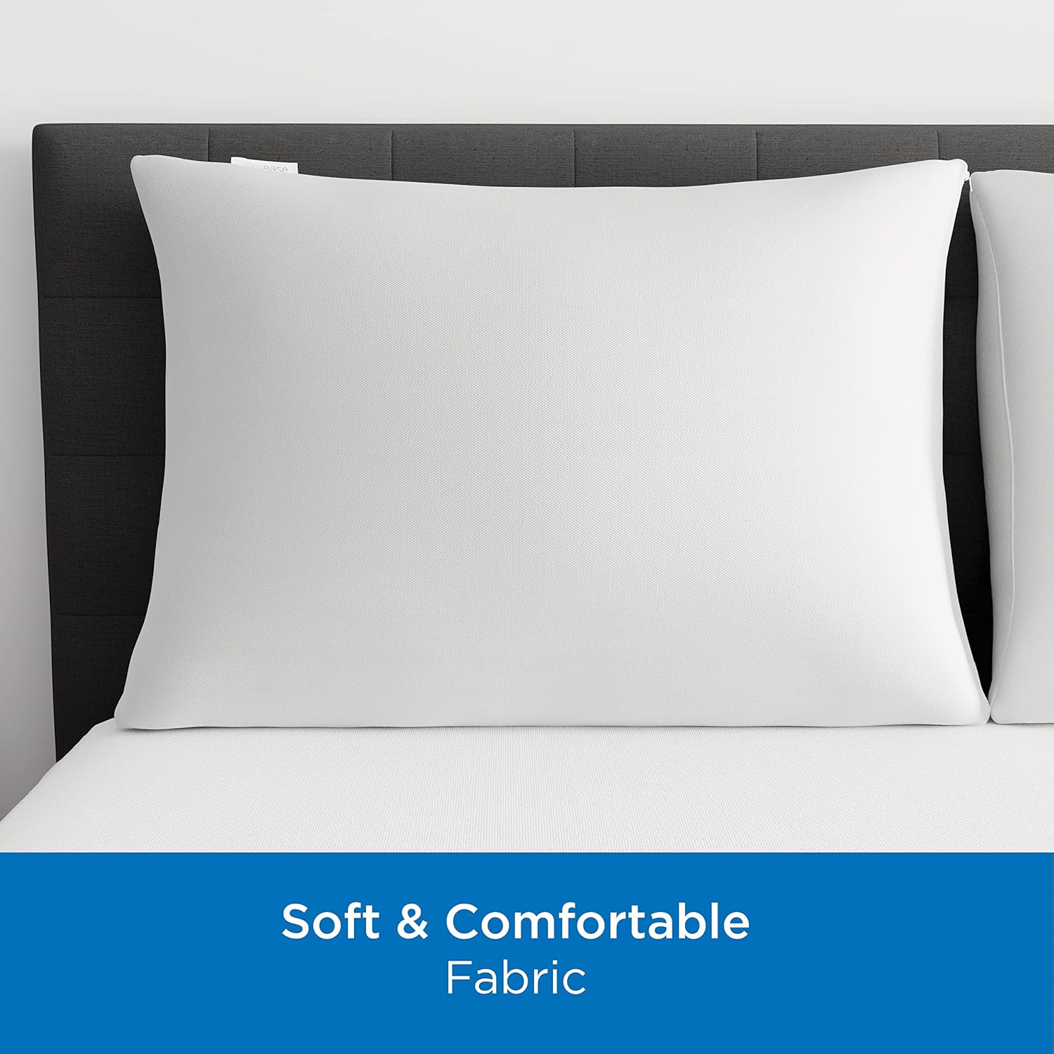 Set of 4 King AllerEase Pillow Protectors - Moisture Wicking, Advanced Allergy Protection - Premium Polyester, Zippered Protectors