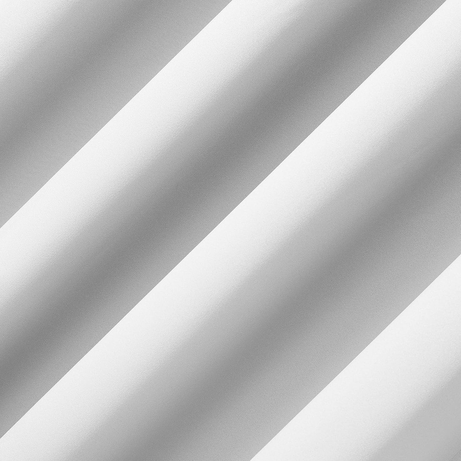 Sun Zero Nordic 2-Pack Theater Grade Noise Reducing Extreme 100% Blackout Grommet Curtain Panel Pair, 52" x 54", White