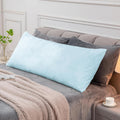 Bedelite Body Pillow Cover with Zipper Closure, Super Soft and Cozy Fuzzy Fleece Pillowcase 20 x 54 Inches, Luxury Fluffy Plush Long Body P…